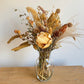 Fleur Du Bien Coco Natural Dried Flower Bouquet 40 Stems, Pampas Grass Decor Mix Bouquet, Decorative Boho Flowers for Vase DIY Crafts Real Flower Arrangements